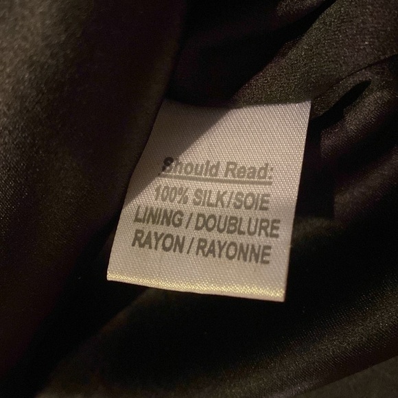 Parker women’s black dress gold beading size medium - Picture 4 of 4